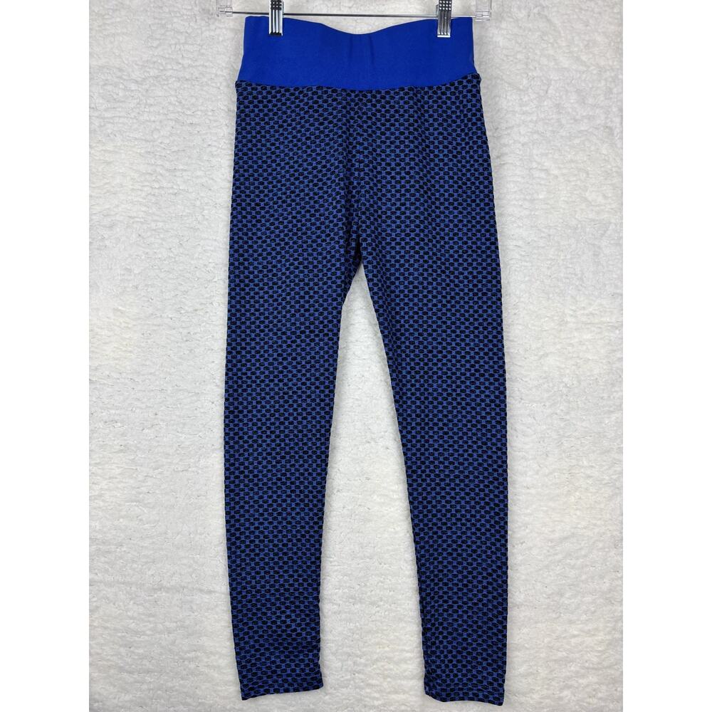 Blue Scrunch Butt Lift Leggings | Women’s Small | High Waist Yoga Pants